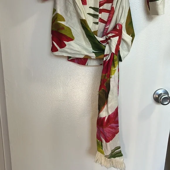 Farm Rio Spring Forest Mini Dress Spring Forest Size Small - Picture 3 of 8